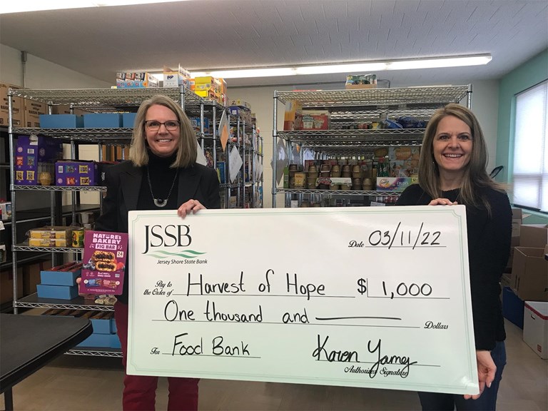 JJSB Donates To Harvest of Hope JJSB Donates To Harvest of Hope