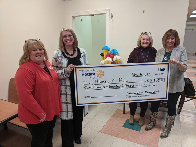 Rotary Club of Montoursville Donates Generously Rotary Club of Montoursville Donates Generously